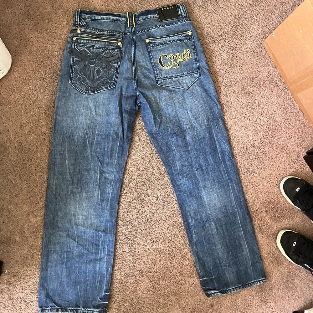 Coogi embroidered jeans